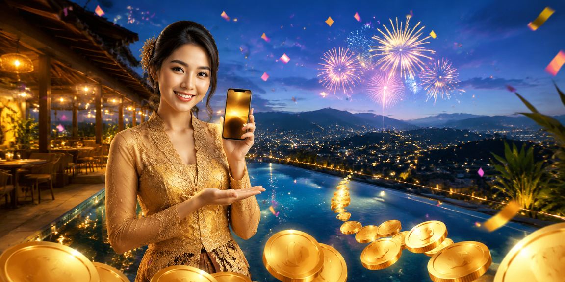 Pengguna membuka aplikasi casino di ponsel sambil menikmati kopi pagi