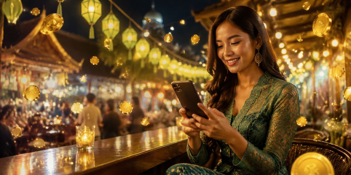 Casino malam hari menggunakan perangkat seluler di Indonesia
